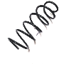 Image of Coil Spring (Front, White) image for your Volvo S60  